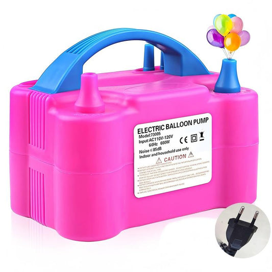 Dual Nozzle High Power Automatic Balloon Pump – Electric Air Inflator for Wedding, Party & Home Decoration
