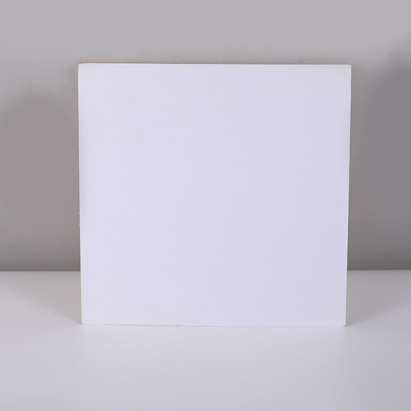 Square embossed cake board - Embossed white finish