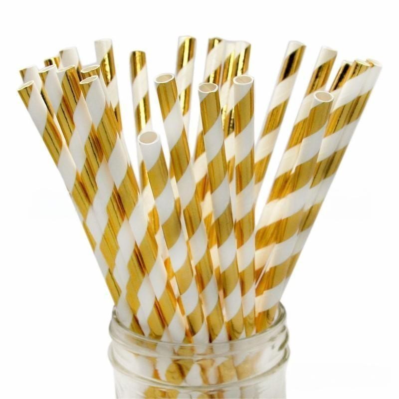 Black & Gold Birthday Party Supplies – Disposable Plates, Napkins, Cups & Tablecloth Set for Baby Boy or Girl Themed Celebration