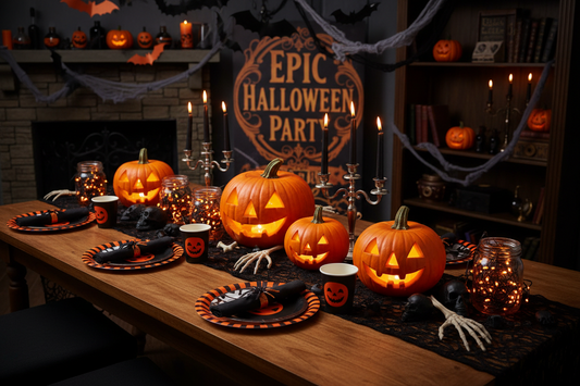 How to Throw an Epic Halloween Party on a Budget – Decor & Tableware Ideas