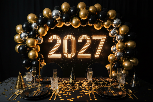 5 Black & Gold New Year Party Essentials for 2027