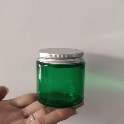 Amber & Clear Glass Candle Jars – Customizable for Scented Candles, Votive Holders & Aromatherapy