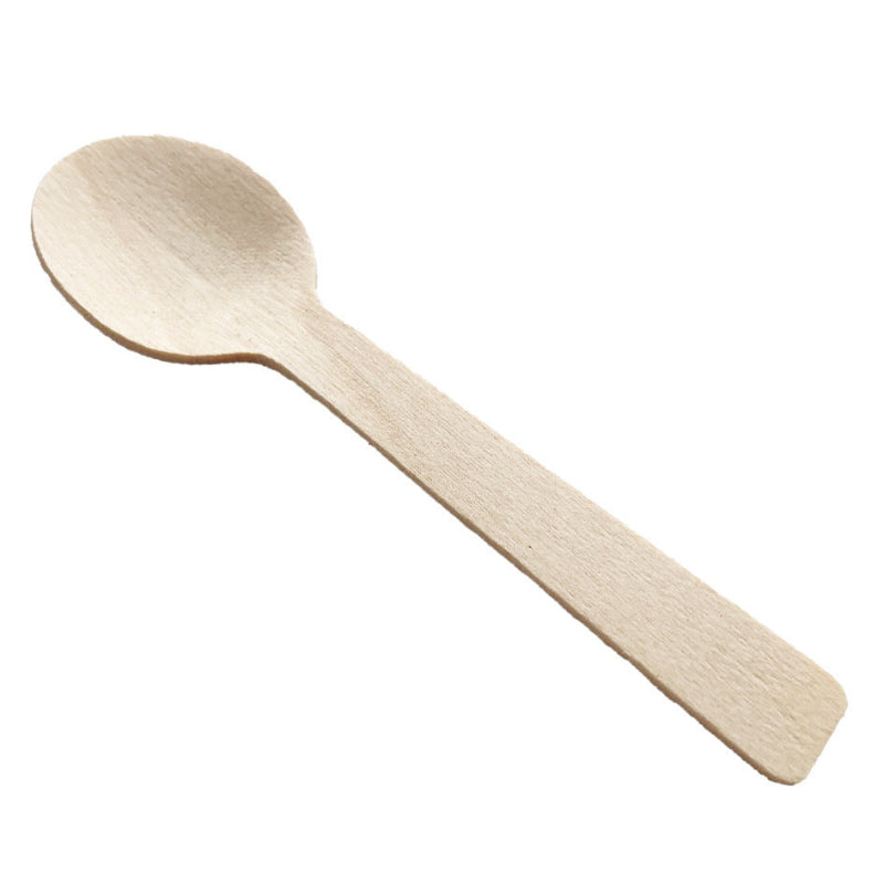 Wedding & Party Wooden Cutlery Set - Elegant Biodegradable Spoons, Forks, Knives