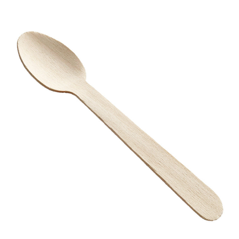 Wedding & Party Wooden Cutlery Set - Elegant Biodegradable Spoons, Forks, Knives