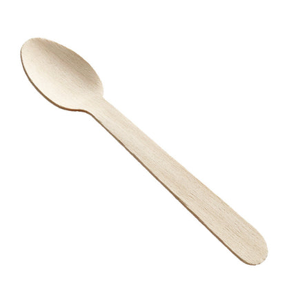 Wedding & Party Wooden Cutlery Set - Elegant Biodegradable Spoons, Forks, Knives