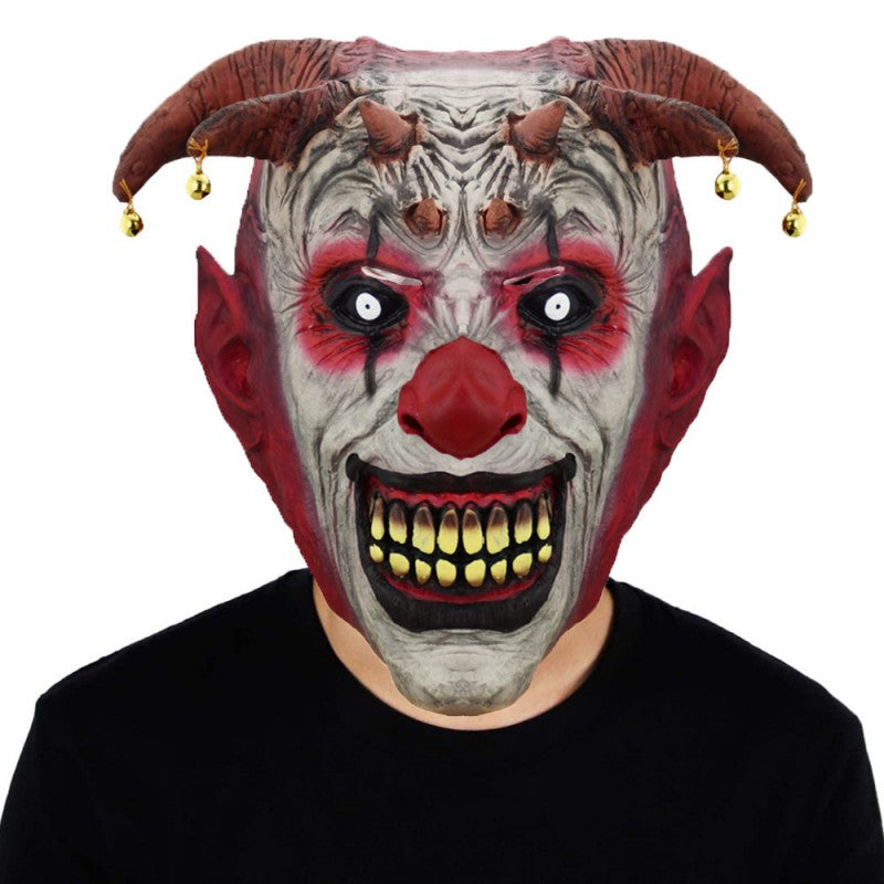 Halloween Monster Mask Set – Creepy Witch, Pirate & Ghoul Face Prop for Spooky Party, Haunted House Decoration