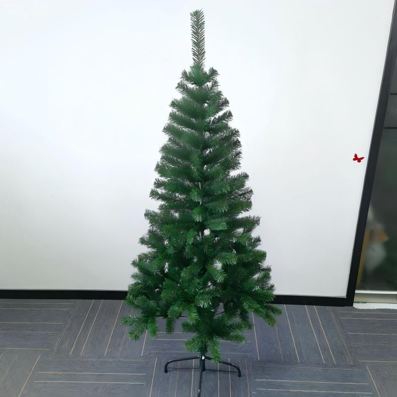 High Density PVC Artificial Christmas Tree – Durable Simulation Xmas Tree for Indoor Decor, Commercial & Residential Use