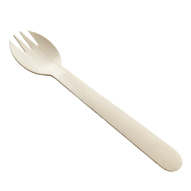 Wedding & Party Wooden Cutlery Set - Elegant Biodegradable Spoons, Forks, Knives