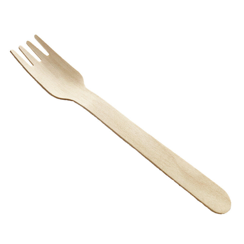 Wedding & Party Wooden Cutlery Set - Elegant Biodegradable Spoons, Forks, Knives