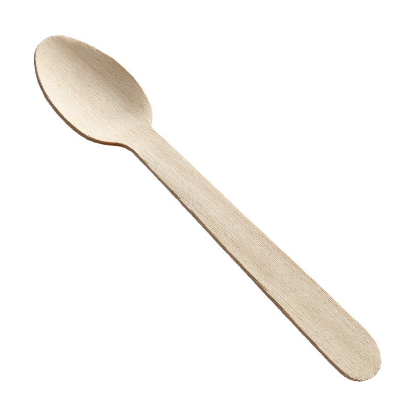Wedding & Party Wooden Cutlery Set - Elegant Biodegradable Spoons, Forks, Knives