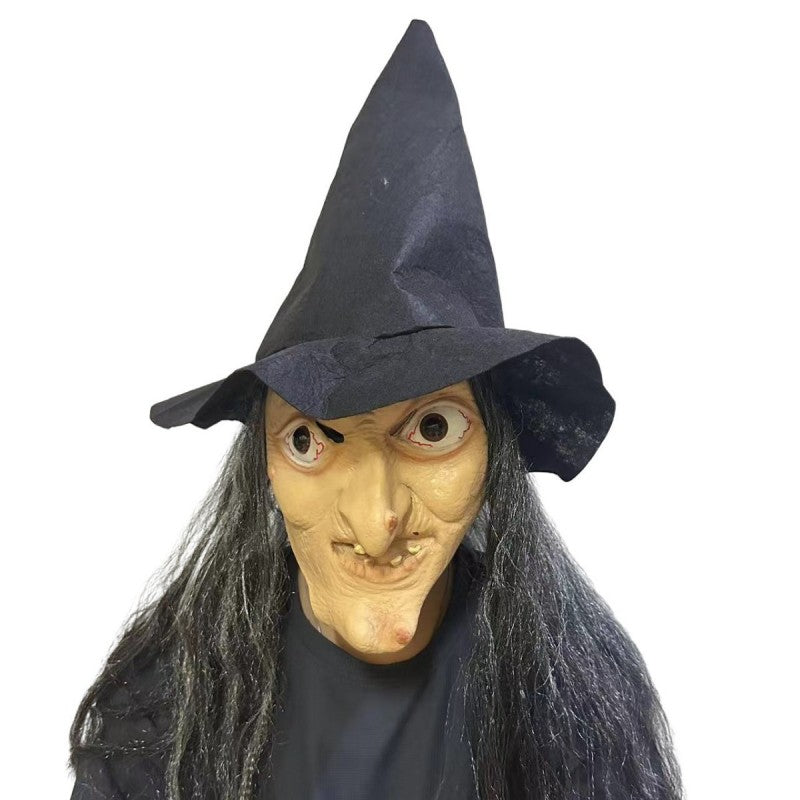 Halloween Monster Mask Set – Creepy Witch, Pirate & Ghoul Face Prop for Spooky Party, Haunted House Decoration