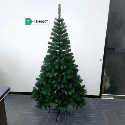 High Density PVC Artificial Christmas Tree – Durable Simulation Xmas Tree for Indoor Decor, Commercial & Residential Use