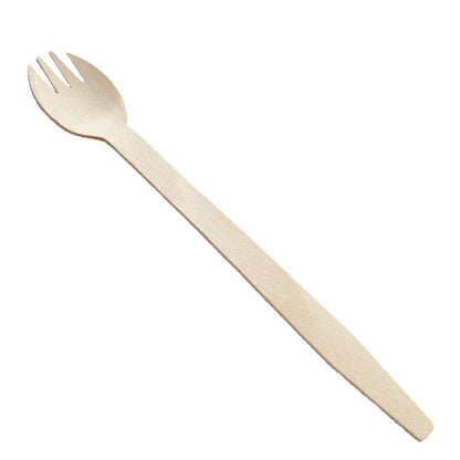 Wedding & Party Wooden Cutlery Set - Elegant Biodegradable Spoons, Forks, Knives