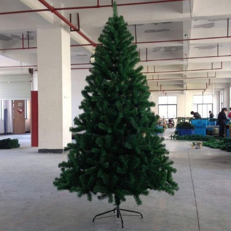 High Density PVC Artificial Christmas Tree – Durable Simulation Xmas Tree for Indoor Decor, Commercial & Residential Use