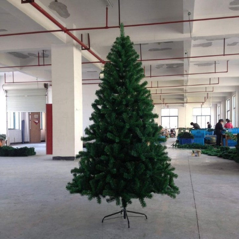 High Density PVC Artificial Christmas Tree – Durable Simulation Xmas Tree for Indoor Decor, Commercial & Residential Use