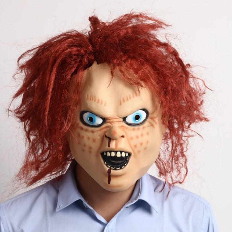 Halloween Monster Mask Set – Creepy Witch, Pirate & Ghoul Face Prop for Spooky Party, Haunted House Decoration