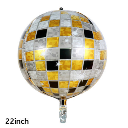 Happy New Year Balloons, Wine Bottle & Meteor Foil Set for Party Decor
