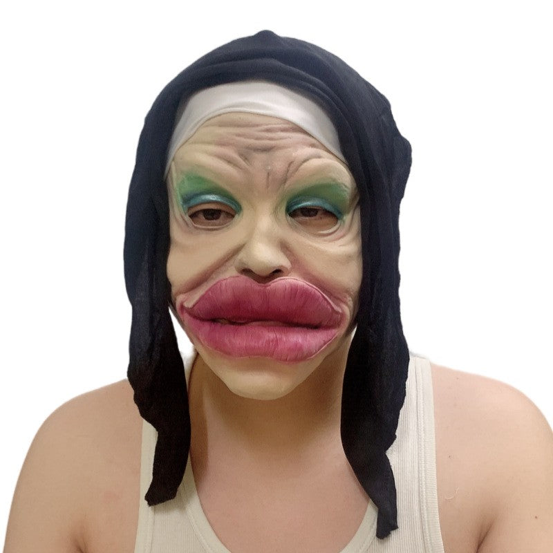 Halloween Monster Mask Set – Creepy Witch, Pirate & Ghoul Face Prop for Spooky Party, Haunted House Decoration