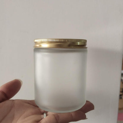 Amber & Clear Glass Candle Jars – Customizable for Scented Candles, Votive Holders & Aromatherapy