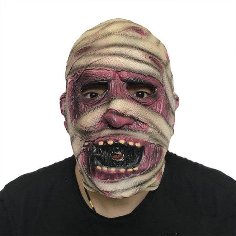 Halloween Monster Mask Set – Creepy Witch, Pirate & Ghoul Face Prop for Spooky Party, Haunted House Decoration