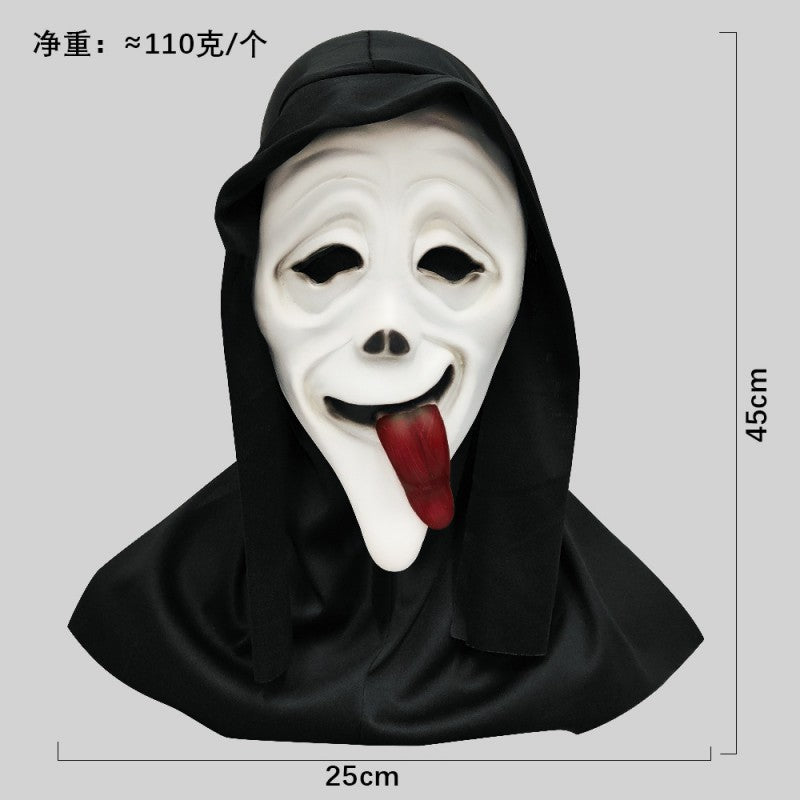 Halloween Monster Mask Set – Creepy Witch, Pirate & Ghoul Face Prop for Spooky Party, Haunted House Decoration