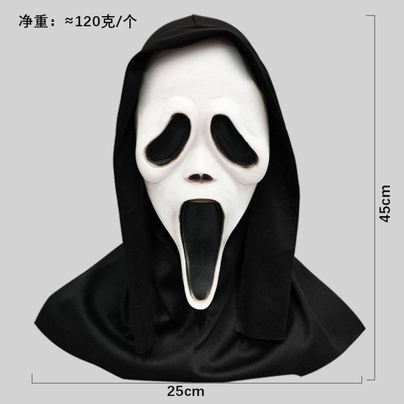 Halloween Monster Mask Set – Creepy Witch, Pirate & Ghoul Face Prop for Spooky Party, Haunted House Decoration