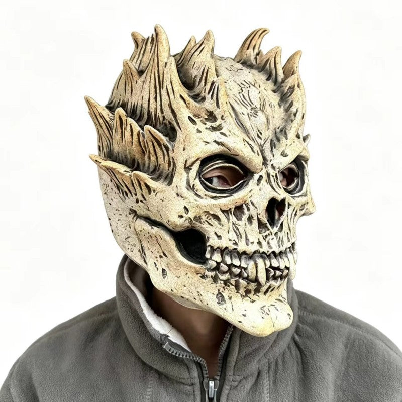 Halloween Monster Mask Set – Creepy Witch, Pirate & Ghoul Face Prop for Spooky Party, Haunted House Decoration