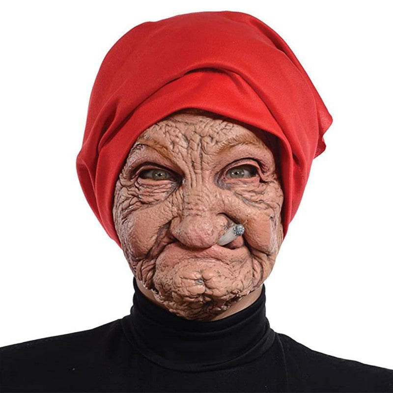 Halloween Monster Mask Set – Creepy Witch, Pirate & Ghoul Face Prop for Spooky Party, Haunted House Decoration