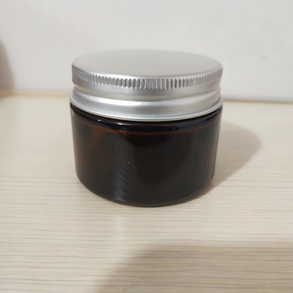 Amber & Clear Glass Candle Jars – Customizable for Scented Candles, Votive Holders & Aromatherapy