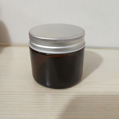 Amber & Clear Glass Candle Jars – Customizable for Scented Candles, Votive Holders & Aromatherapy