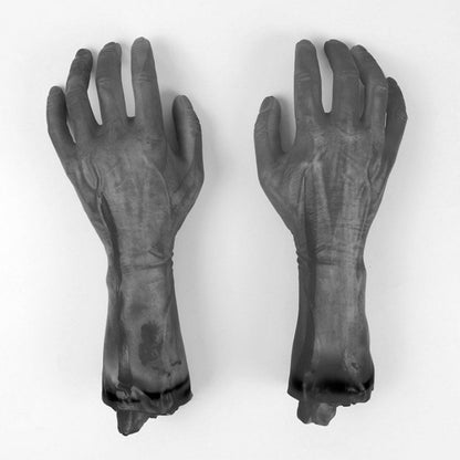 Haunted House Prop Set – Fake Severed Hand, Bloody Foot & Simulated Heart for Escape Room, Bar & Halloween Prank Decor