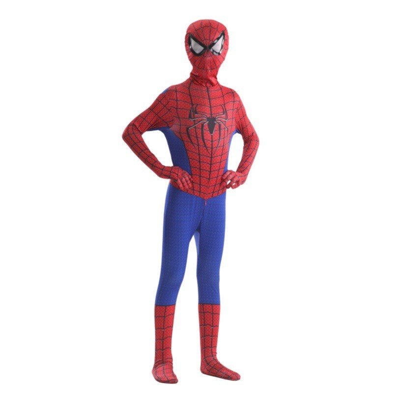 Spider-Man Far From Home Costume – Miles Morales Style Bodysuit for Men, Women, Boys & Girls, Halloween Superhero Outfit (Iron Spider/Amazing/No Way Home/Black/Symbiote/Spider-Gwen/Muscular/Black Panther, Sizes 100-190cm)