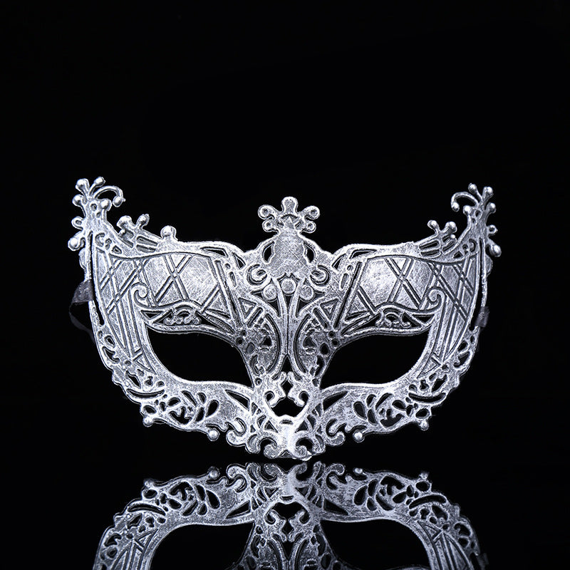 Venetian Vintage Mask for Halloween – Antique Carved Masquerade Mask, Adult & Child Party Prop for Fancy Dress Ball