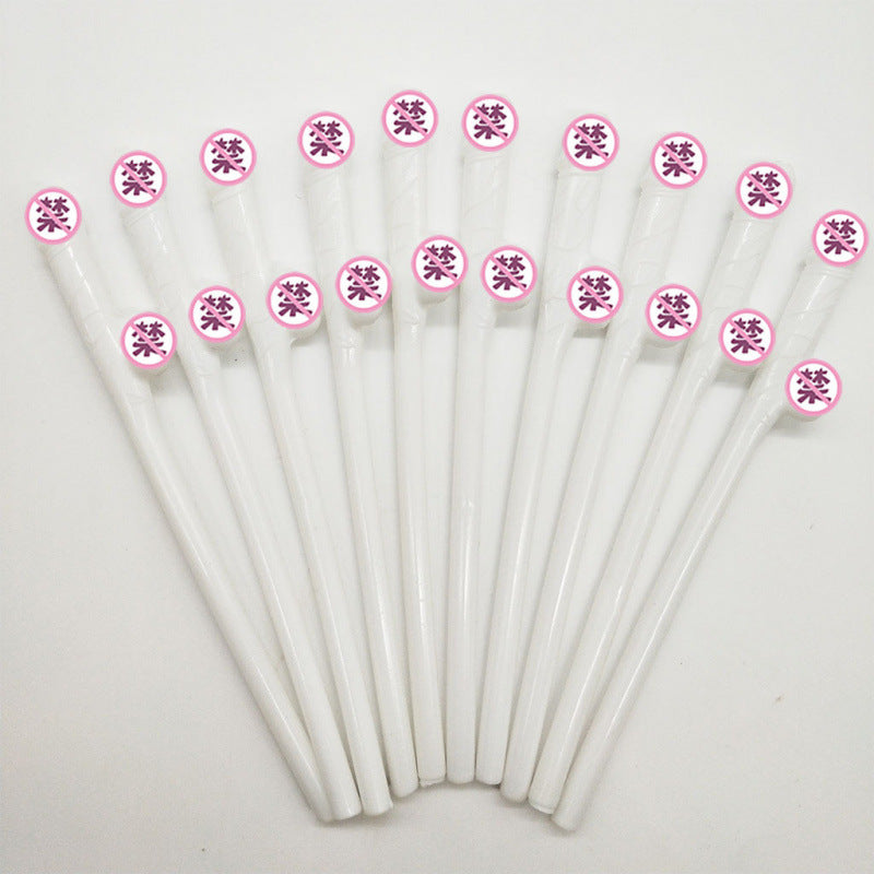 Bird Shaped Straws for Bachelorette Party – 10 Pack Multicolor Novelty Drinking Straws for Bar, Nightclub & Dance Party Supplies
