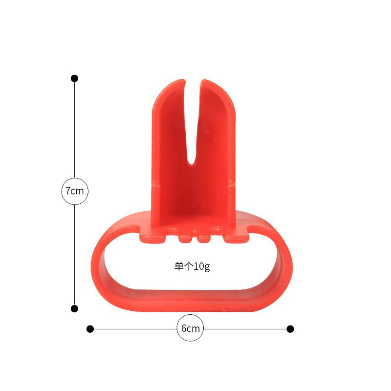 Balloon tying knotter tool ergonomic handheld design