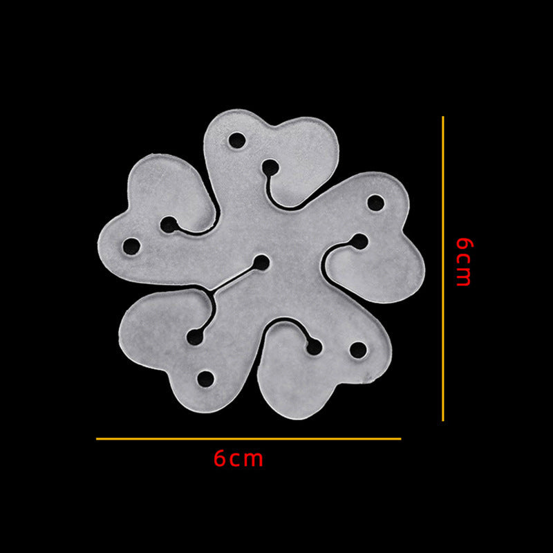 Balloon flower petal clips 6cm single layer 20-pack set