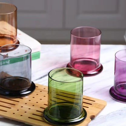 Luxury Empty Clear Glass Transparent Bell Shape Desktop Candle Holder Scented Candle Jar With Cover for Decoration DIY Candle (120ml-730ml)