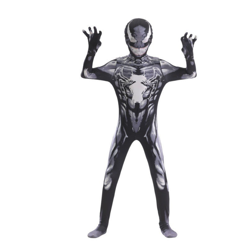 Spider-Man Far From Home Costume – Miles Morales Style Bodysuit for Men, Women, Boys & Girls, Halloween Superhero Outfit (Iron Spider/Amazing/No Way Home/Black/Symbiote/Spider-Gwen/Muscular/Black Panther, Sizes 100-190cm)