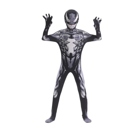 Spider-Man Far From Home Costume – Miles Morales Style Bodysuit for Men, Women, Boys & Girls, Halloween Superhero Outfit (Iron Spider/Amazing/No Way Home/Black/Symbiote/Spider-Gwen/Muscular/Black Panther, Sizes 100-190cm)