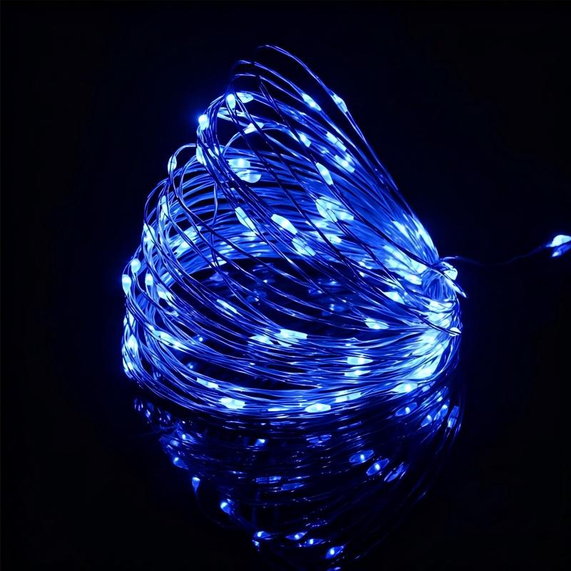 LED Copper Wire Light Strip with BatterWaterproof Twinkle String for Bubble Ball, Wedding Centerpiece, Party Decoration & Art Craft