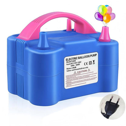 Dual Nozzle High Power Automatic Balloon Pump – Electric Air Inflator for Wedding, Party & Home Decoration