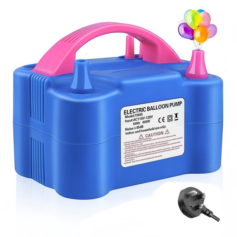Dual Nozzle High Power Automatic Balloon Pump – Electric Air Inflator for Wedding, Party & Home Decoration