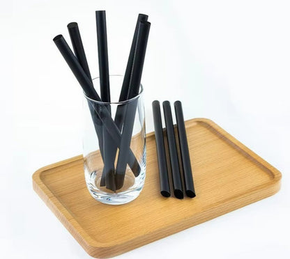 21cm Disposable Colorful Straight Plastic Drinking Straw Boba Milk Tea Straw