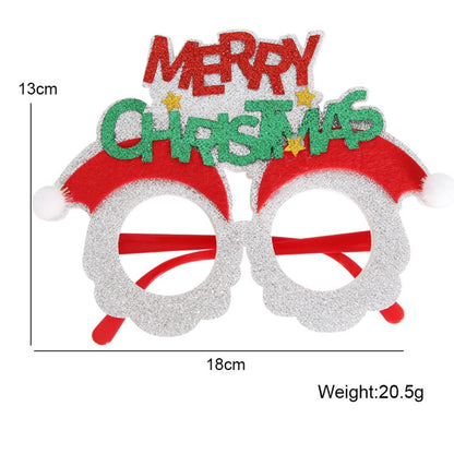 Christmas Party Glasses for Adults & Kids – New Festive Eyewear, Holiday Decoration Glasses for Xmas Gift & Celebration