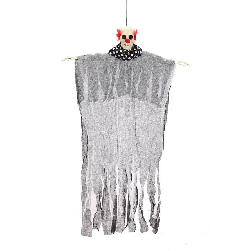 💀 Halloween Hanging Ghost Decor | Haunted House Props | 3-Piece Set & Single Ghosts