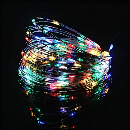 LED Copper Wire Light Strip with BatterWaterproof Twinkle String for Bubble Ball, Wedding Centerpiece, Party Decoration & Art Craft