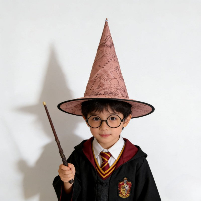 Harry Potter Light Up Wand – Voldemort & Hermione Magic Stick for Halloween Cosplay, Wizard Role Play Prop, Glowing Plastic