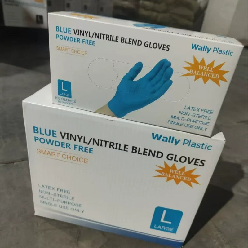 Wholesale Black Disposable Nitrile Gloves, Thick Blend Powder-Free & Latex-Free, Food Grade for Beauty Salon, Tattoo & Automotive