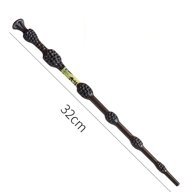 Harry Potter Light Up Wand – Voldemort & Hermione Magic Stick for Halloween Cosplay, Wizard Role Play Prop, Glowing Plastic