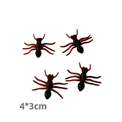 Realistic Fake Cockroach & Bug Prank Toys | Soft Plastic Halloween Gag Props